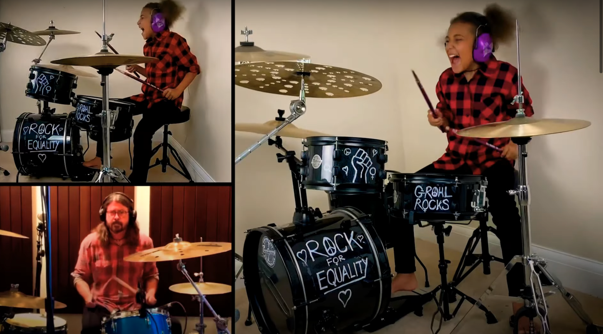 Nandi Bushell Answers Dave Grohl's Challenge, Plays Them Crooked Vultures' 'Dead End Friends'