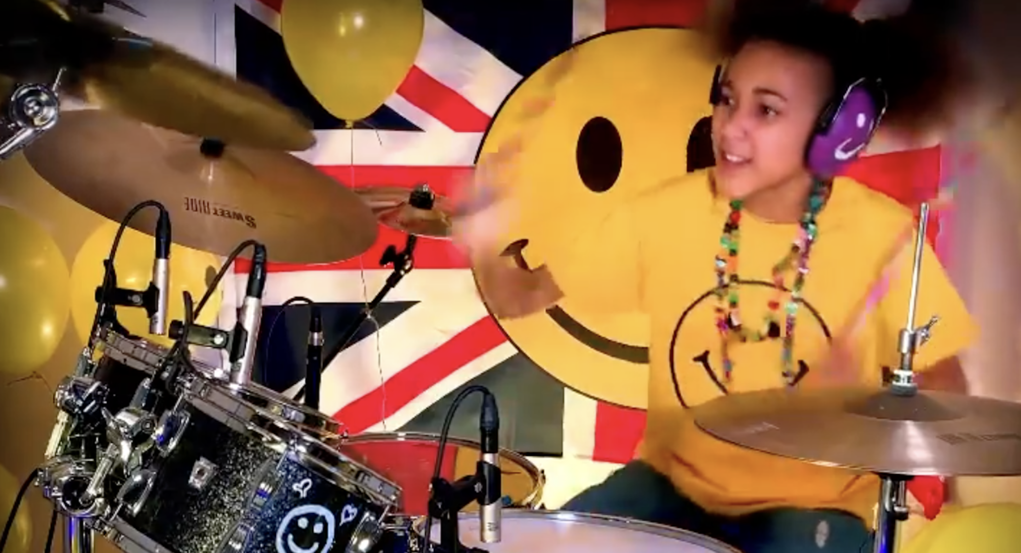 Watch Nandi Bushell Improv Over Fatboy Slim's 'Right Here, Right Now'
