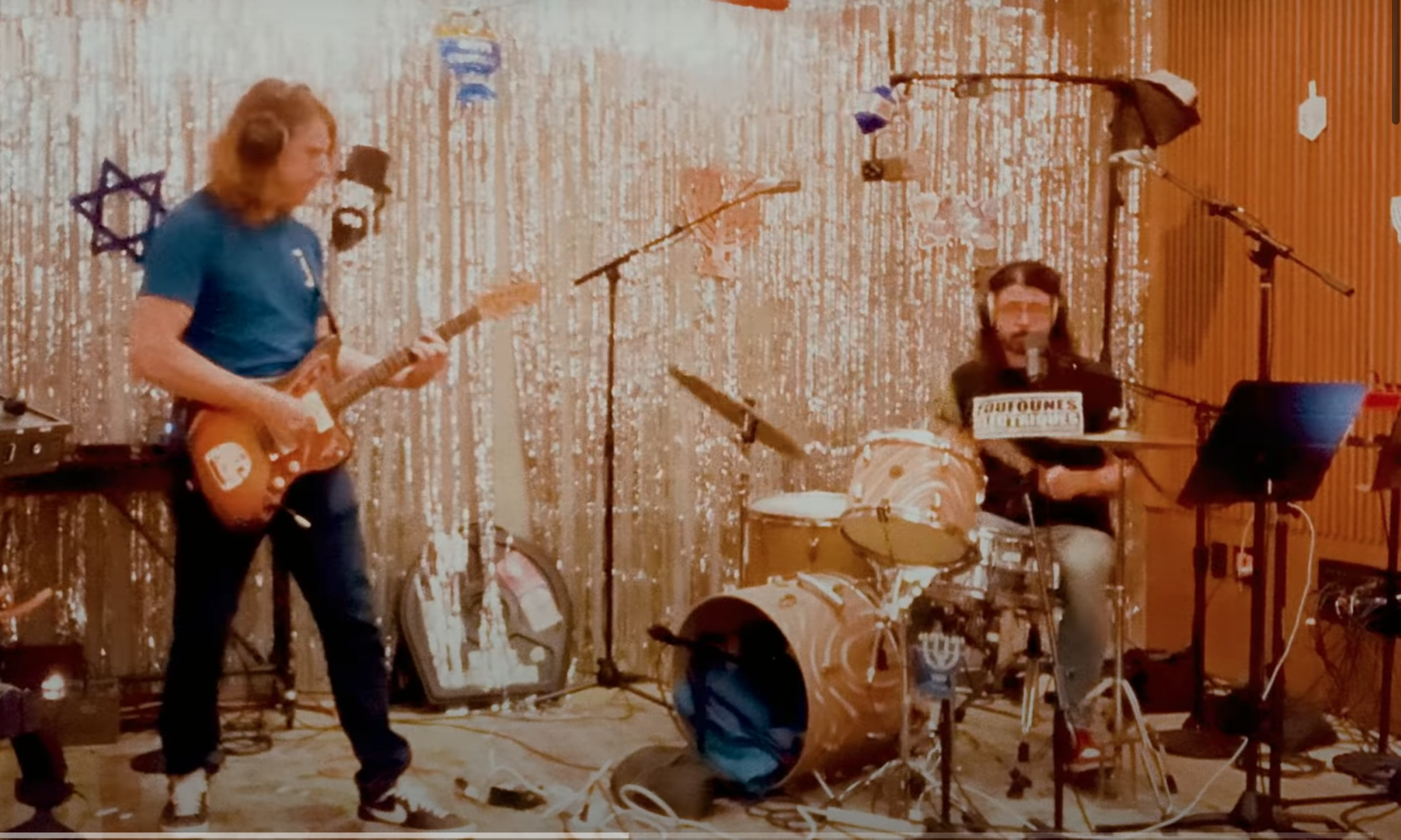 Dave Grohl and Greg Kurstin Cover the Ramones for Second Night of Hanukkah Sessions