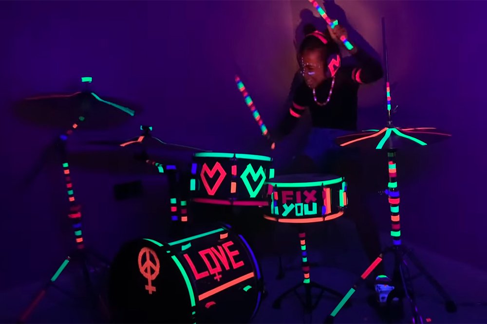 Nandi Bushell Brings 'Smiles' Drum Solo From Coldplay's 'Fix You'