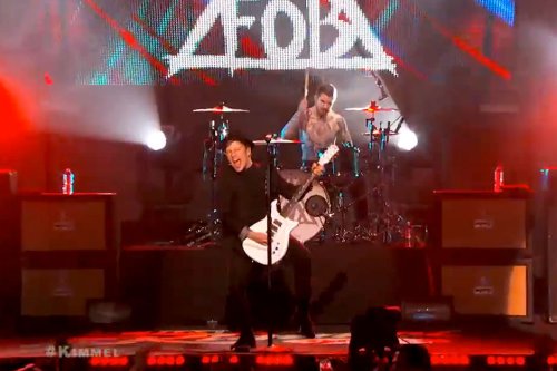 Watch Fall Out Boy 'Save Rock and Roll' With Arena-Rock Twofer on 'Kimmel' - SPIN