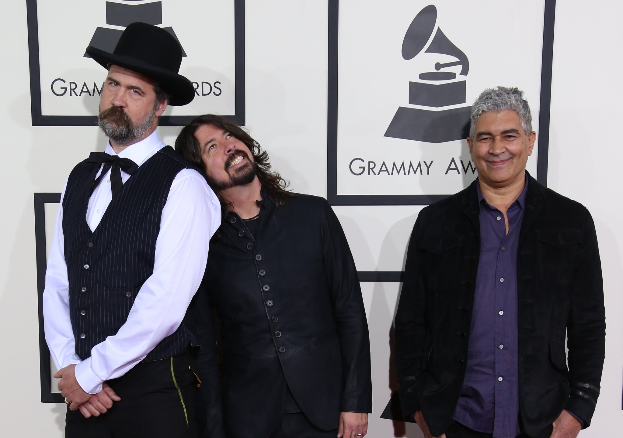 Ex-Nirvana Members Dave Grohl, Krist Novoselic and Pat Smear Still Jam Together