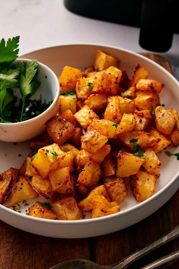 Easy Crispy Air Fryer Breakfast Potatoes Recipe