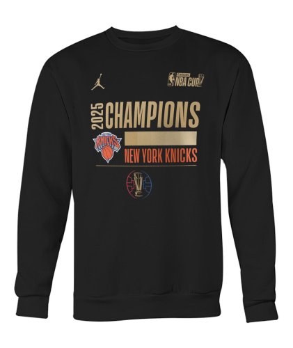 Knicks NBA Cup Champions 2025 Shirt | @teeviewtee
