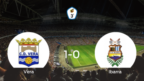 El Vera gana 1-0 al Ibarra en el Nuevo Salvador Ledesma