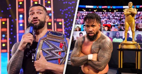 WWE SmackDown: Reigns und Jey Uso mit Ausrufezeichen vor WrestleMania