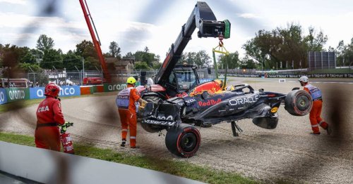 Formel 1: Überschlag! Brutaler Crash von Verstappen-Kollege