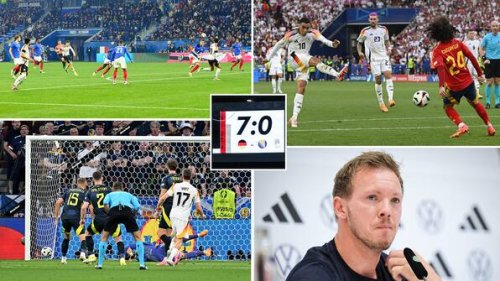 Fünf DFB-Momente des Jahres: Wirtz, Cucurella und die Tränen von Nagelsmann