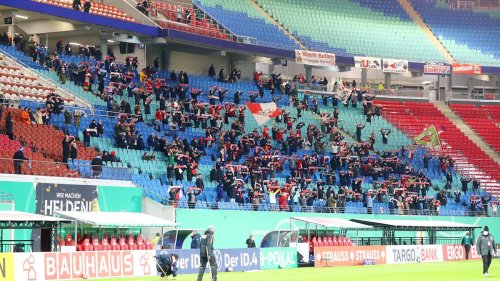 Auf jeden Einzelnen kommt es an: 1000 Fans sorgen bei RB Leipzig für einen Hauch von Pokalstimmung
