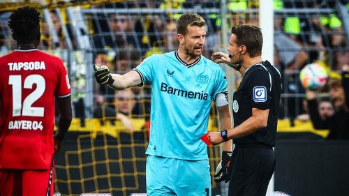 DFB bestätigt: Leverkusen-Torwart Hradecky nach Rot für ein Spiel gesperrt