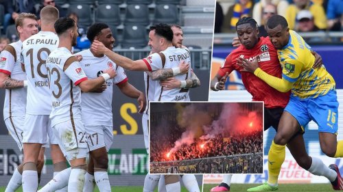 Kompakt: Pauli demontiert Sandhausen – Last-Minute-Ekstase im Derby