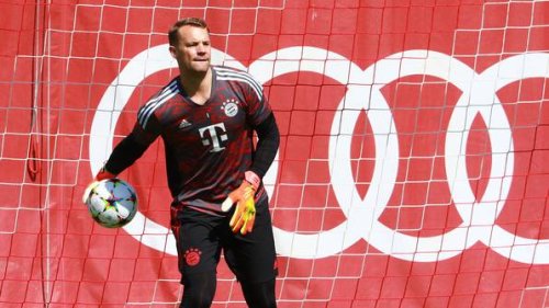 FC Bayern: Manuel Neuer erstmals wieder im Mannschaftstraining