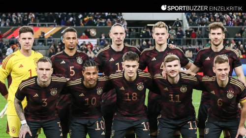DFB-Team in der Einzelkritik: Außenverteidiger enttäuschen – Zweimal die Sechs