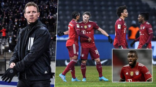 Chancenwucher und Abwehr-Patzer: Bayern-Trainer Nagelsmann trotz Tor-Festival kritisch