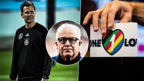 Ex-DFB-Boss Keller lobt Bierhoff – und kritisiert Umgang mit "One Love"-Binde