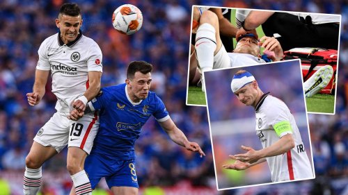 Nervöses Duell, Blut-Schock bei Rode: Frankfurt im Finale gegen die Rangers auf Augenhöhe
