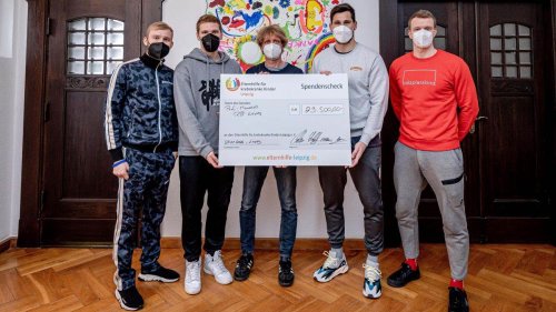 Mannschaftskasse geplündert: RB Leipzig spendet 59.000 Euro für gute Zwecke
