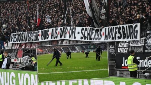 Fan-Proteste mit neuer Ebene: Frankfurt-Fans vs VfL Wolfsburg