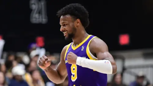 How Bronny James followed his 39-point career night in South Bay Lakers' next game vs. Warriors