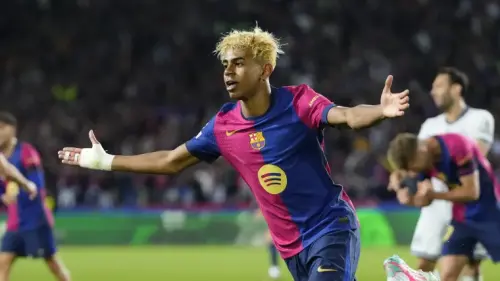Lamine Yamal drops a three-word reaction after Barcelona clinch the La Liga crown