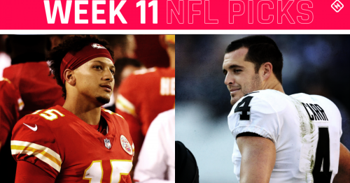 NFL picks, predictions against spread Week 11: Chiefs edge Raiders; Vikings stay hot vs. Cowboys; Bucs dump Rams