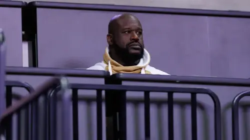 Shaquille O'Neal shares conspiracy theory about Blue Origin space flight with Katy Perry