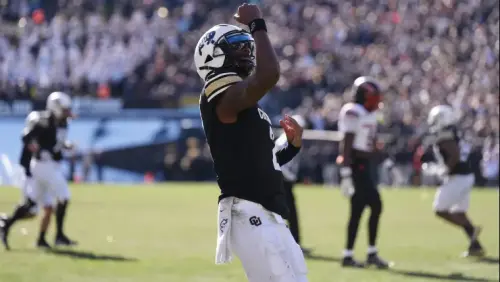 Browns GM seems unhappy drafting Colorado's Sheduer Sanders after taking Dillion Gabriel