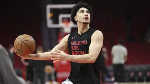 76ers' Jared McCain provides update on meniscus tear recovery