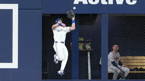 Blue Jays’ Addison Barger shows off special skill on record-setting night