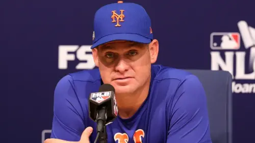 Mets manager admits he's 'sick' after Oswaldo Cabrera injury