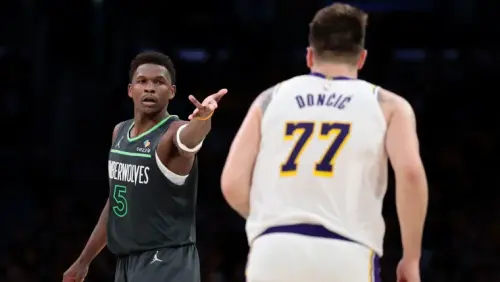 Anthony Edwards celebration, explained: Timberwolves star taunts Luka Doncic with ode to Spider-Man
