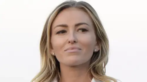 Paulina Gretzky only has eyes for golfer husband in tiny, flirty dress