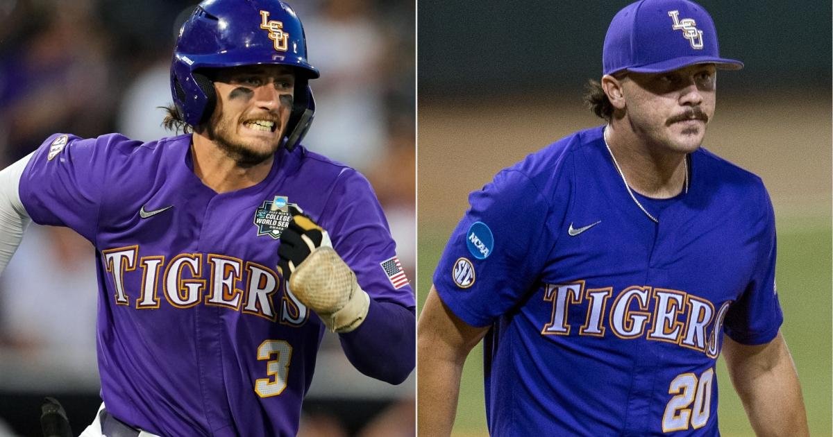 LSU Teammates Paul Skenes and Dylan Crews Go 1-2 in MLB Draft