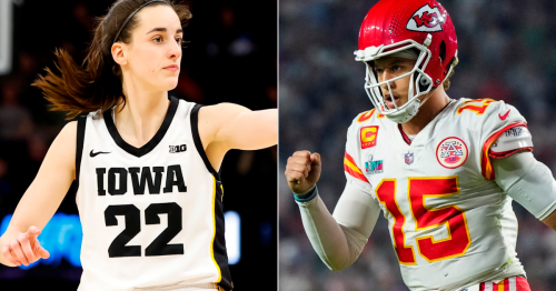 How Caitlin Clark and Patrick Mahomes forged a Twitter friendship based on mutual admiration