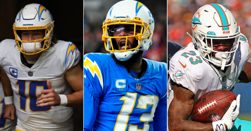 Sunday Night Football DraftKings Picks: NFL DFS lineup advice for Week 14 Dolphins-Chargers Showdown contests — Stacking Justin Herbert with top weapons, plus a contrarian MVP play