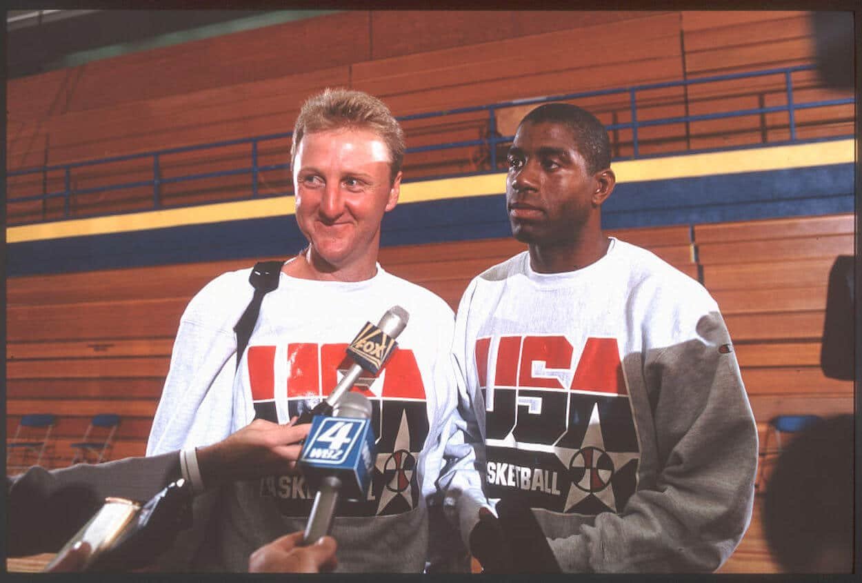 Larry Bird Wasn't Impressed by the Legendary Drem Team Scrimmage - Sportscasting | Pure Sports