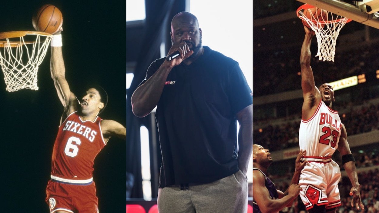 Shaq Calls Dr. J 'the Best Ever,' Putting Him On Par With Michael Jordan - Sportscasting | Pure Sports