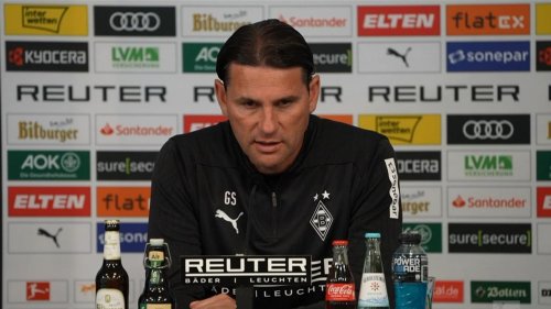Bei Münchener Meisterfeier: BMG-Coach Seoane - "Müssen unsere Haut sehr teuer verkaufen"