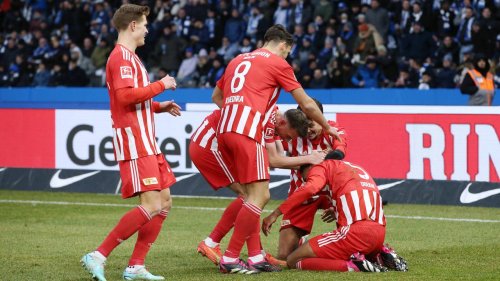 Fußball, Bundesliga: Union Berlin gewinnt Stadtderby gegen Hertha und bleibt erster Bayern-Verfolger