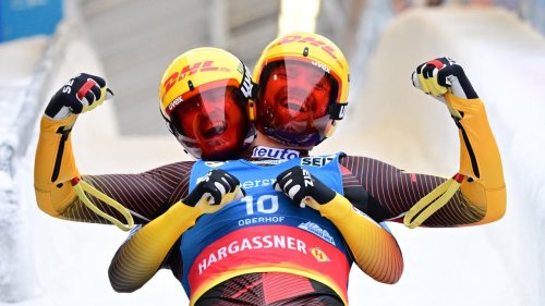 Wintersport: Gold für deutsche Doppelsitzer bei der Rodel-WM