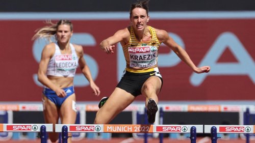 European Championships: Krafzik und Preis überstehen 400-Meter-Hürden-Vorläufe