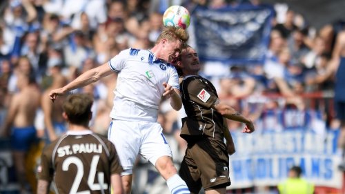 2. Liga: St. Pauli mit 1:1 gegen Karlsruhe - Bestes Rückrunden-Team