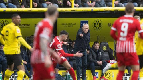 Bundesliga: Verwunschener Ort: Streich sieht in Dortmund Gelb-Rot