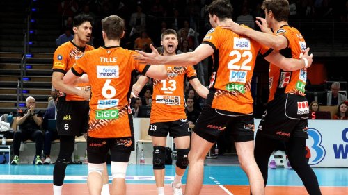 3:0-Sieg zum Auftakt: BR Volleys gewinnen erstes Finalspiel gegen Lüneburg klar