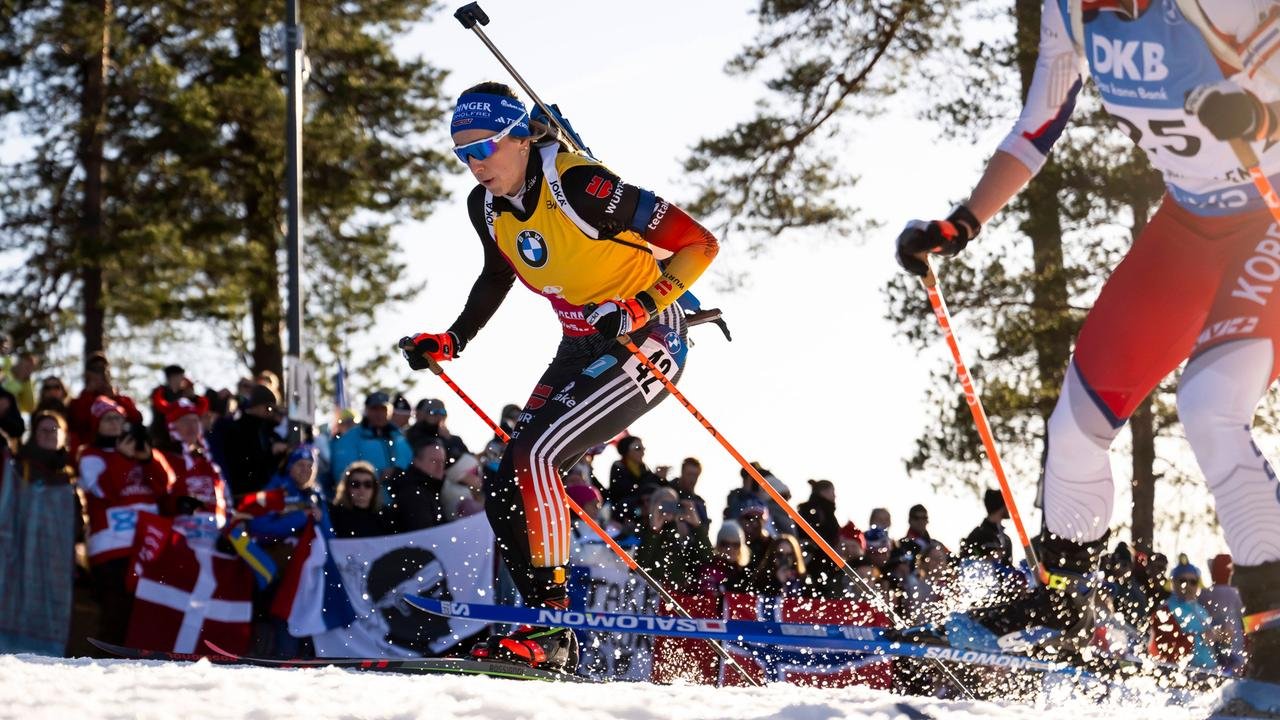 Biathlon in Oslo: Franziska Preuß feiert bei Zehntelsekunden-Drama unglaublichen Triumph