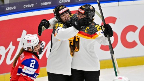 WM in Tschechien: Deutsche Eishockey-Frauen besiegen Norwegen