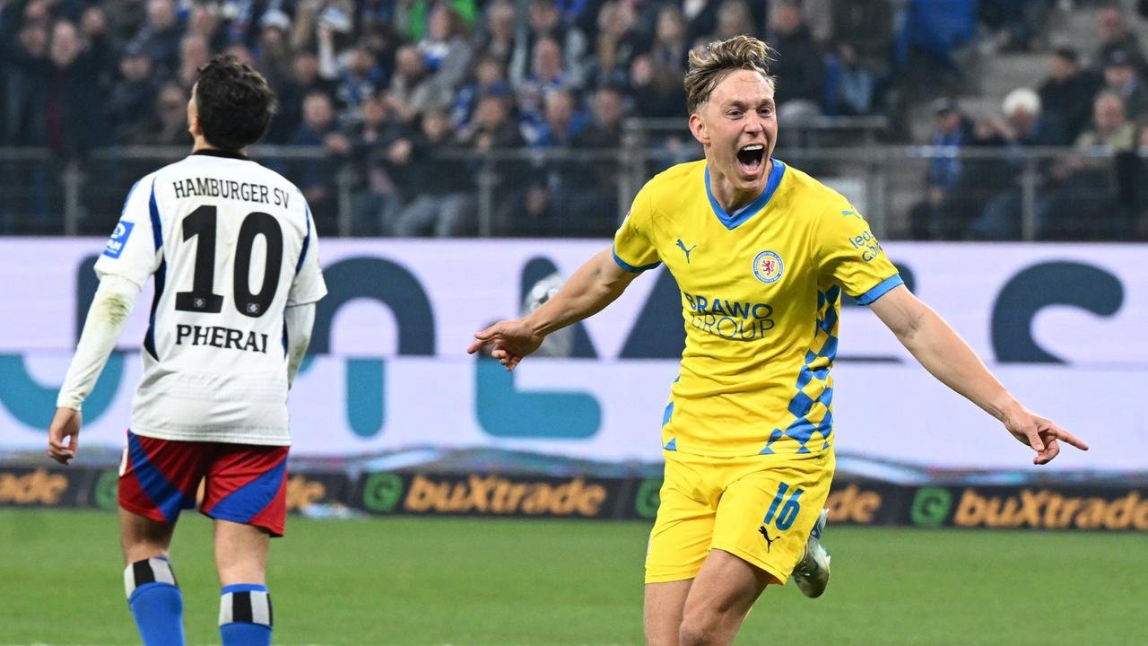 Überraschung in der 2. Liga: Braunschweig schockt den HSV