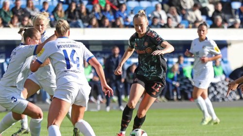 Frauen-Bundesliga: Jenaer Frauen verpassen Remis gegen Doublesieger München
