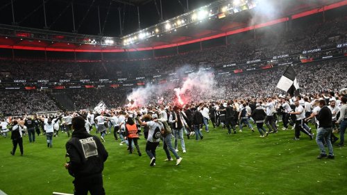 Nach Platzsturm in Europa League: Geisterspiel auf Bewährung für Frankfurt