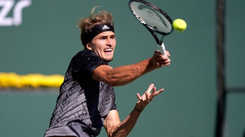 Zwei Matchbälle vergeben: Zverev in Indian Wells raus